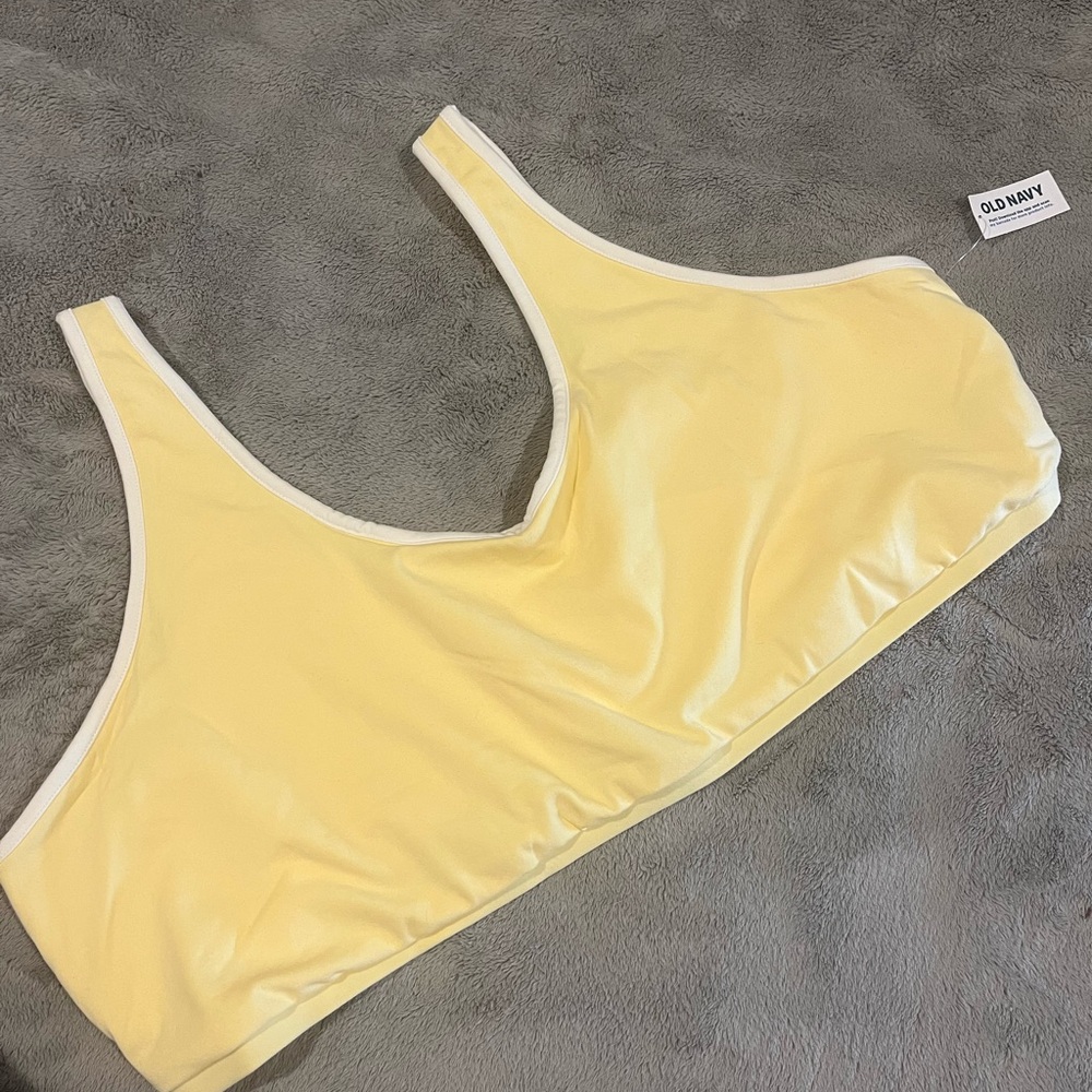 Old Navy Yellow Bra